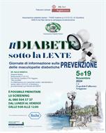 IL DIABETE SOTTO LA LENTE - Giornate di Screening sulle maculopatie, Triggiano 5 e 19 Novembre 2024
